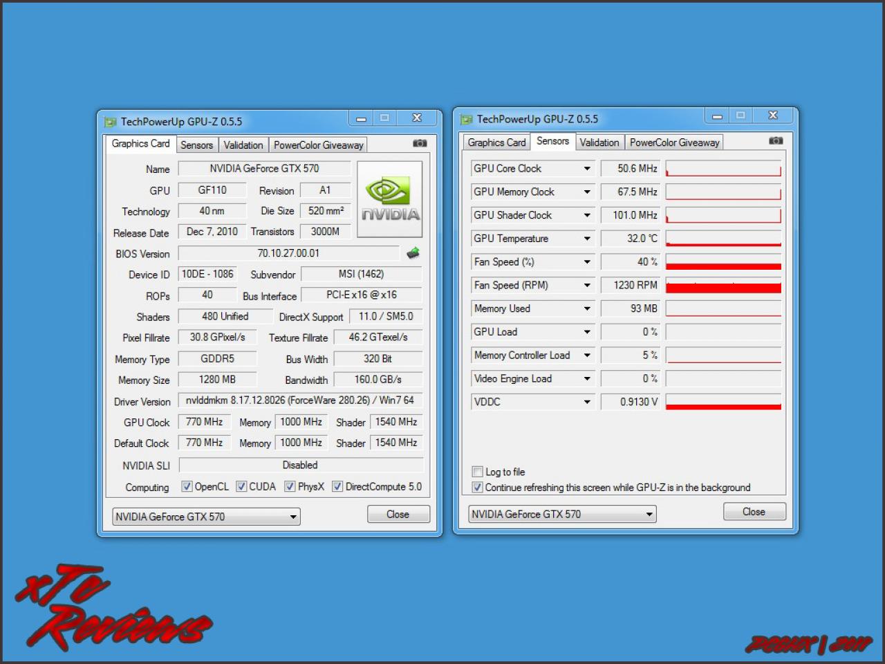 [31/10/2011] MSI N570GTX Twin Frozr III Power Edition/OC im PCGHX-Check (6)