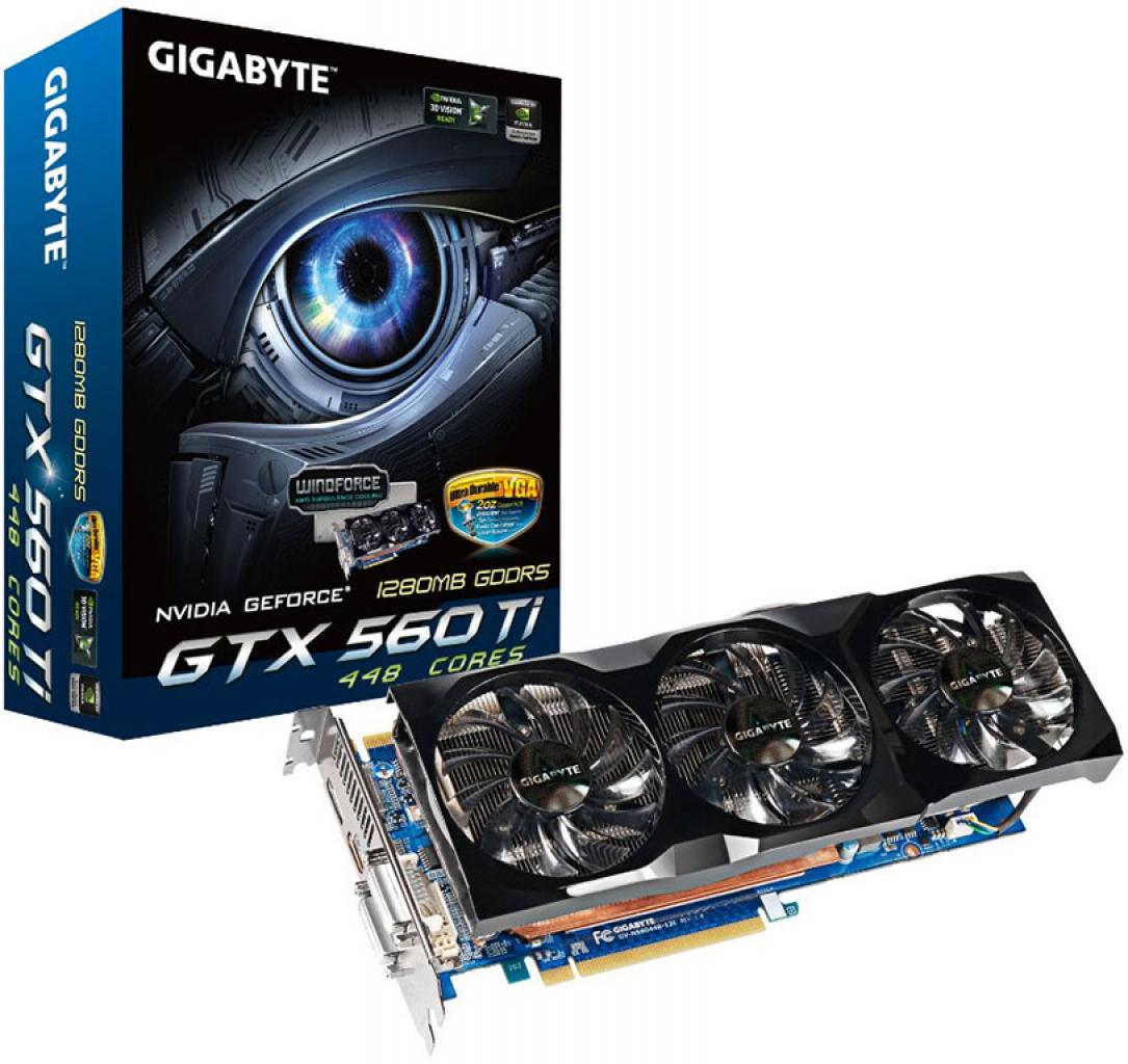 [29/11/2011] Gigabyte GV-N560448-13I Windforce: 732/1.464/1.900 MHz - PCGH-Preisvergleich
