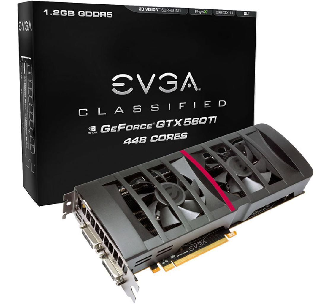 [30/11/2011] EVGA GTX 560 Ti 448 Cores Classified: 792/1.584/1.950 MHz - PCGH-Preisvergleich