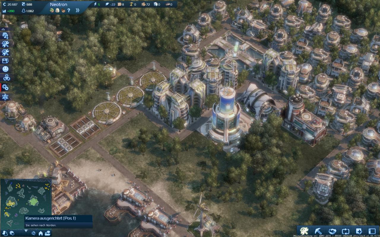 [03/11/2011] 15 Anno 2070 Stadt Hoch