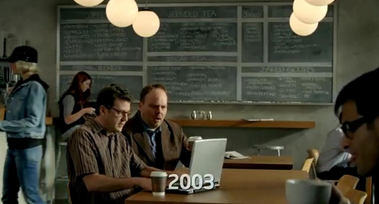 [14/11/2011] Intel Einer der bekanntesten Werbespots für Computer der neueren Zeit. Mit einer kleinen Zeitreise feiert Intel seine neuen Prozessoren als nächste Revolution der digitalen Welt. Youtube-Link