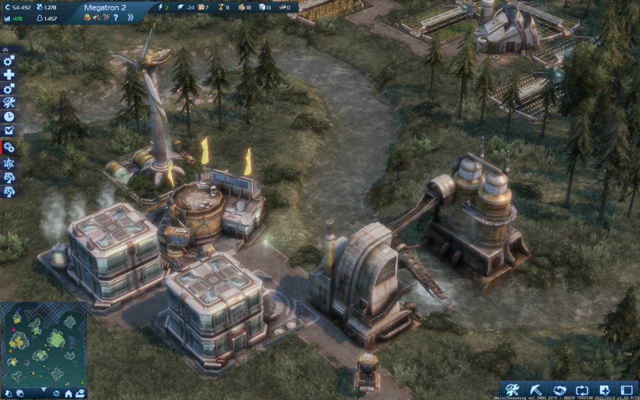 [03/11/2011] 30 Anno 2070 Land Texturen Niedrig Anisotrope Filter aus Kantenglaettung aus