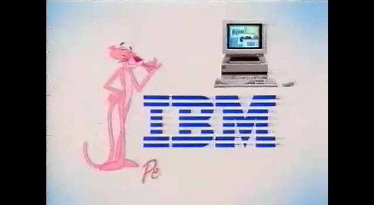 [14/11/2011] IBM Viele junge Leser dürften den guten alten Pink Panther nur noch aus Geschichten der Eltern kennen. Anfang der 90er war die Zeichentrickfigur bekannt genug um als Werbetier für einen der größten Computerhersteller zu arbeiten. Youtube-Link