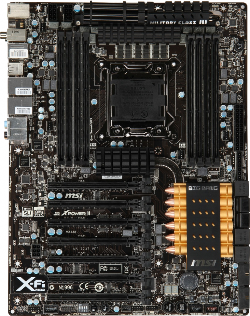 [08/11/2011] MSI Big Bang Xpower II X79-Mainboard - Erste Bilder gesichte (3)