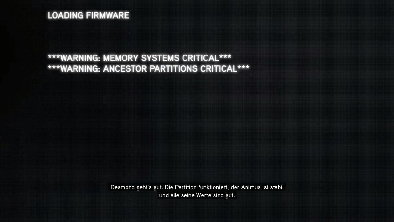 [29/11/2011] Nach den Ereignissen in Assassin's Creed Brotherhood ist Desmond im Animus gefangen.