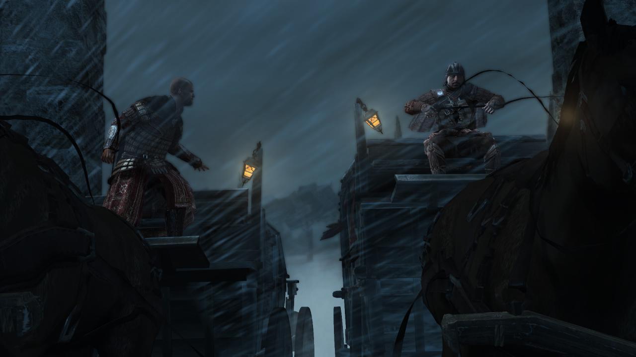 [29/11/2011] Dieser wechselt schnell die Kutsche, um Ezio abzuhängen.