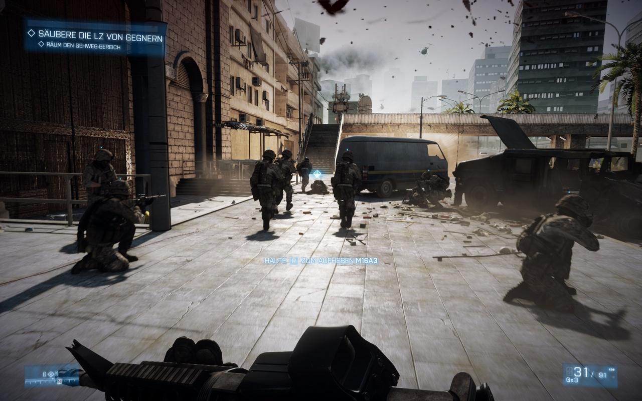 [25/11/2011] 2011: Battlefield 3 (die Frostbite-Engine-2.0 beherrscht selbstverständlich weiche Schatten)