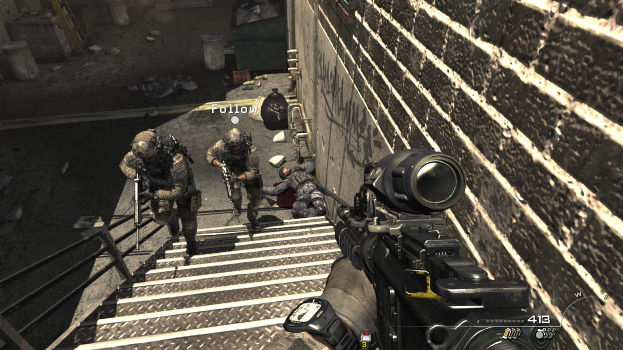 [08/11/2011] Modern Warfare 3 in 3.840x2.160 @ 1.600x900 mit Sharpenfilter (20)