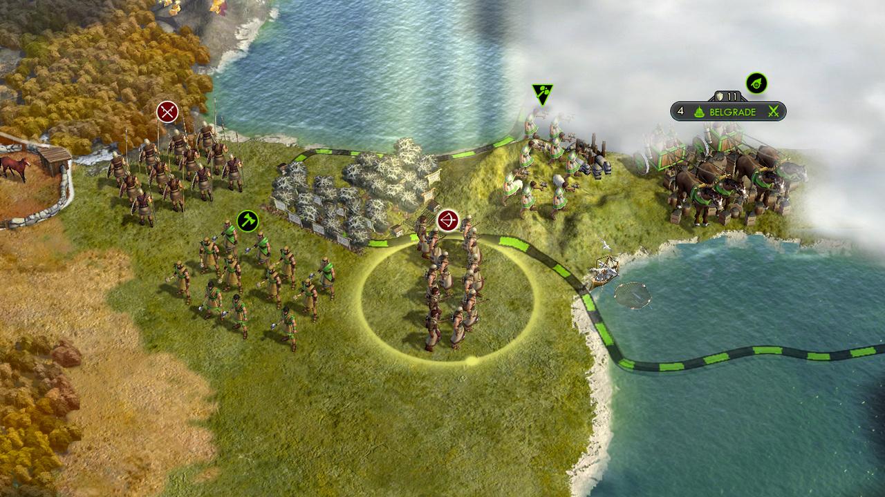 [25/11/2011] 2011: Civ 5 (der fünfte Teil setzt auf DirectX 11 und dort auf leicht verbesserte Schatten)
