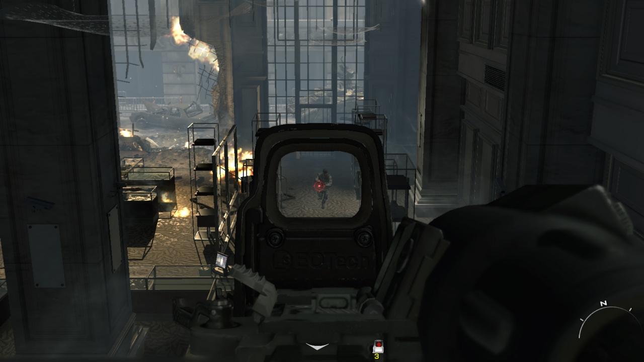 [08/11/2011] Call of Duty Modern Warfare 3: Erste Impressionen plus Grafikvergleich - zwei Ligen unter Battlefield 3 (1)