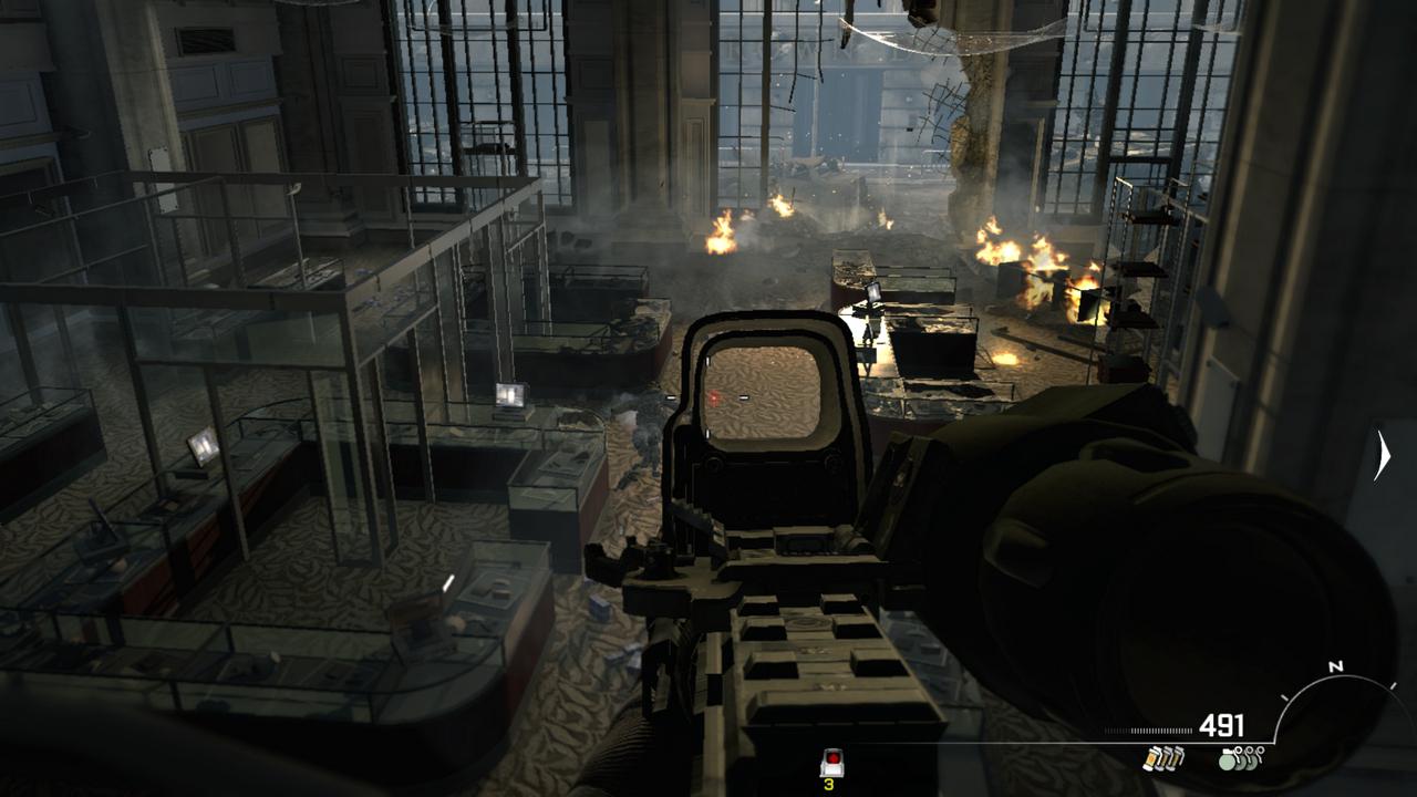 [08/11/2011] Call of Duty Modern Warfare 3: Erste Impressionen plus Grafikvergleich - zwei Ligen unter Battlefield 3 (2)