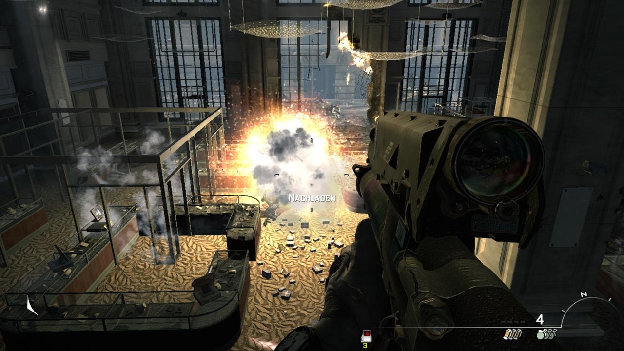 [08/11/2011] Call of Duty Modern Warfare 3: Erste Impressionen plus Grafikvergleich - zwei Ligen unter Battlefield 3