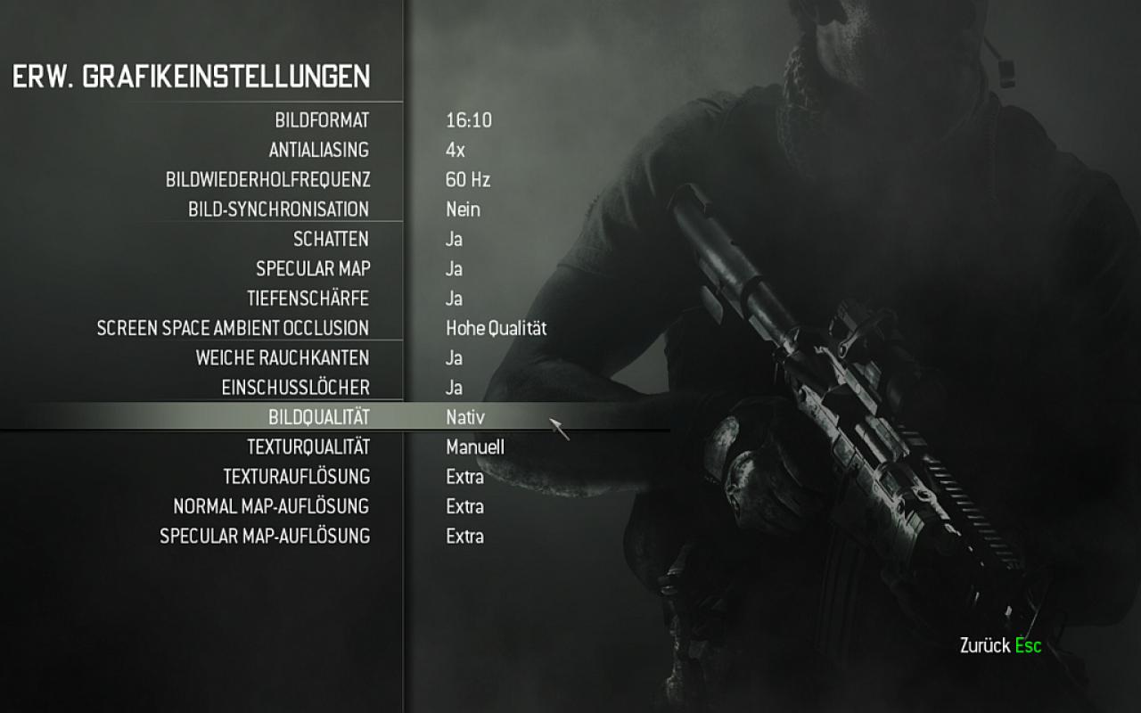 [09/11/2011] Call of Duty Modern Warfare 3: Wichtiger Tuning-Tipp für beste Bildqualität 