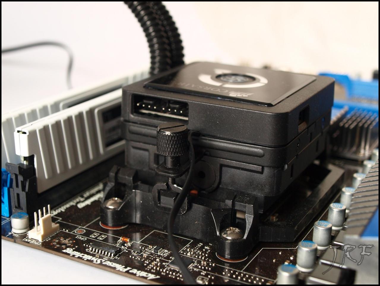 [07/11/2011] Corsair H80: Kompaktflüssigkeitskühler im PCGHX-Test. (8)