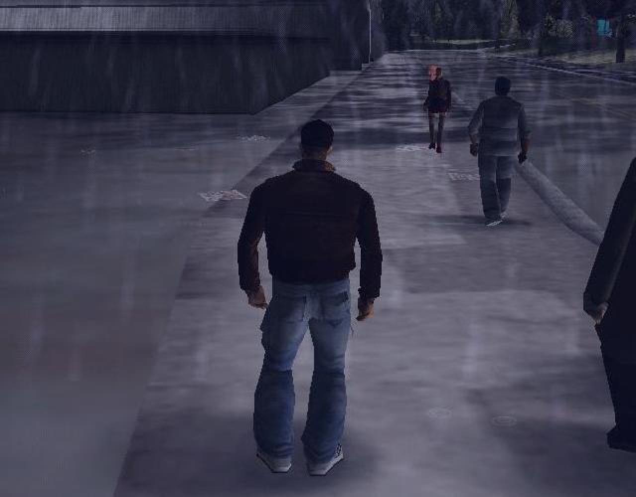 Der namenlose Akteur aus GTA III (Später als "Cloud" bekannt)