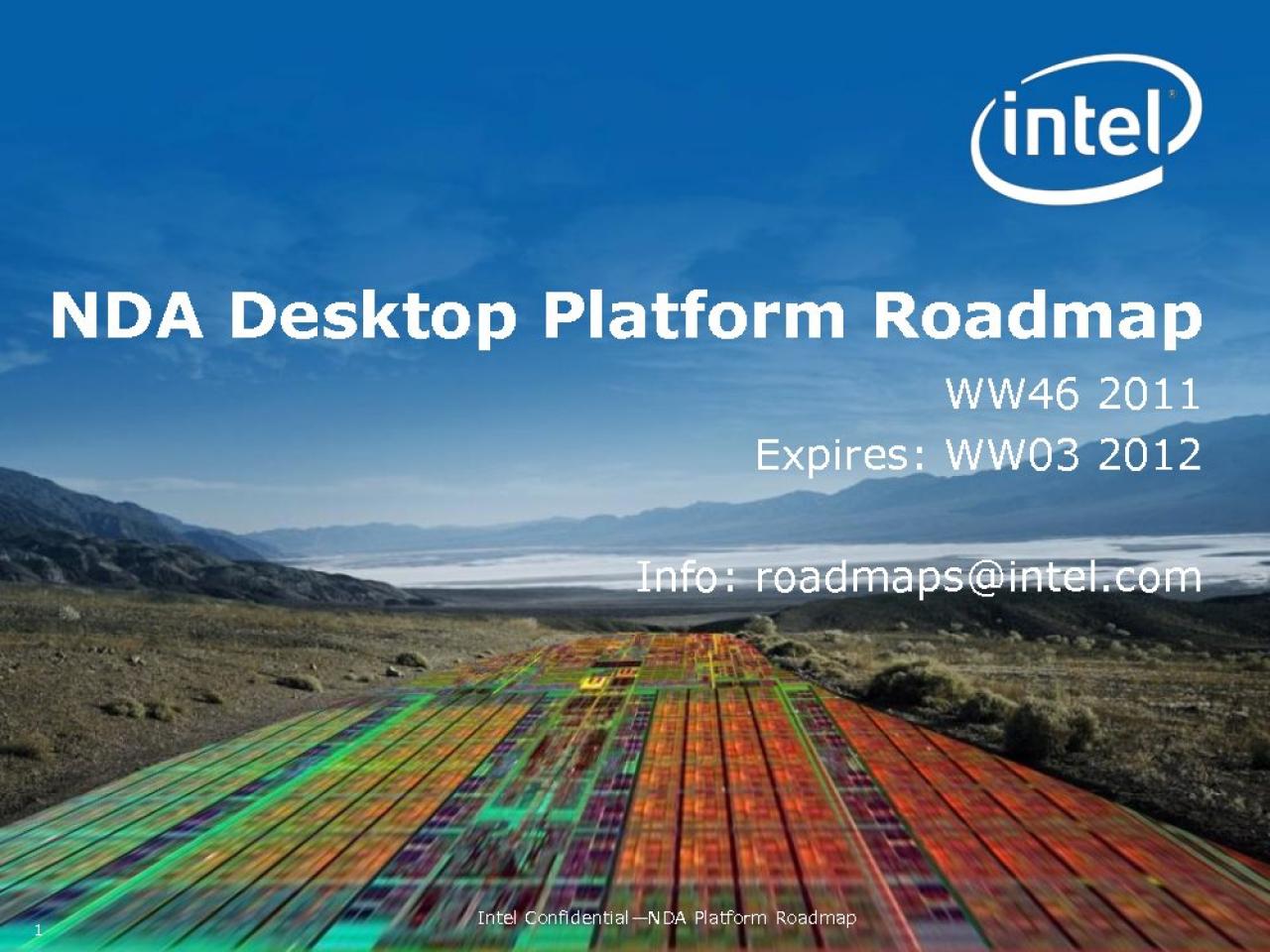 [29/11/2011] Intel Ivy Bridge: Neue Roadmap zeigt Modelle, Performance, 7er-Chipsätze und mehr