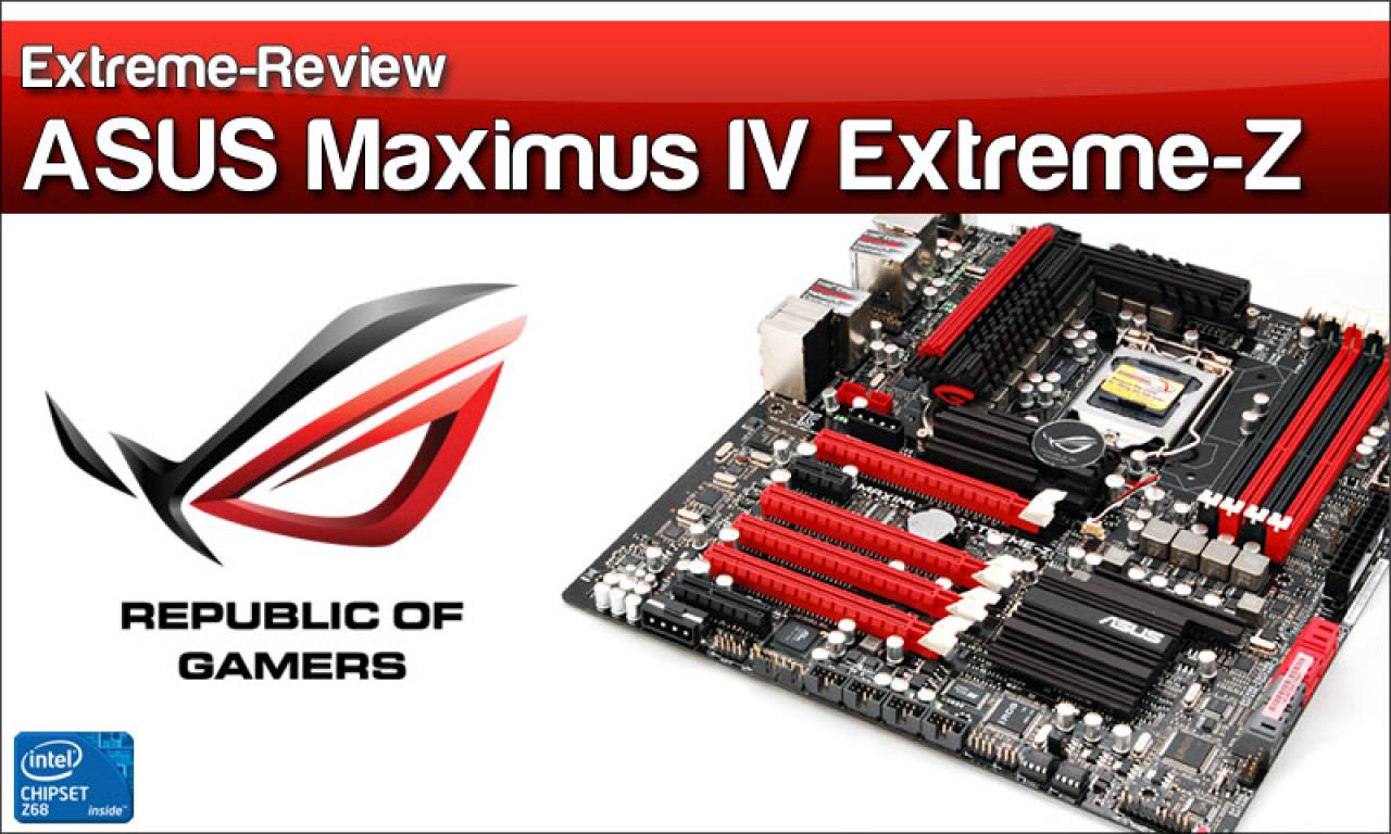 [07/11/2011] ASUS Maximus IV Extreme-Z im PCGHX-Test: Sinnvolles Facelift in der Oberklasse? (2)