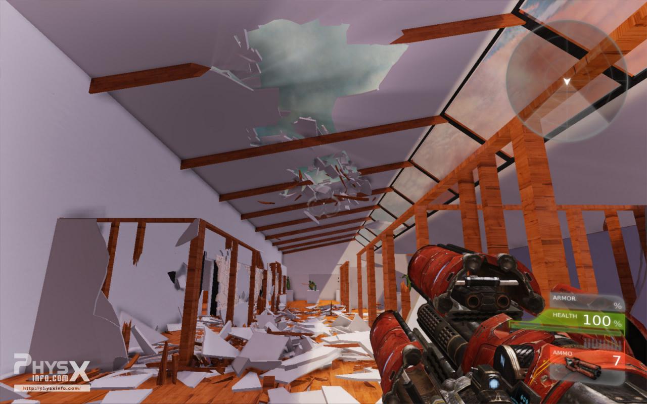 [08/11/2011] Nvidias Art Gallery Demo: Gameplay-Physik auf der Grafikkarte dank Physx (3)