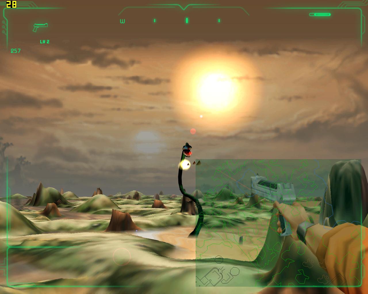 [21/11/2011] Outcast: Das 12 Jahre alte Voxel-Wunder trifft auf die Gegenwart - Pixelshader, Tessellation und detaillierte Schatten schon 1999 (GOG.com-Version in 1.280x1.024 mit LOD-Tweak) (16)