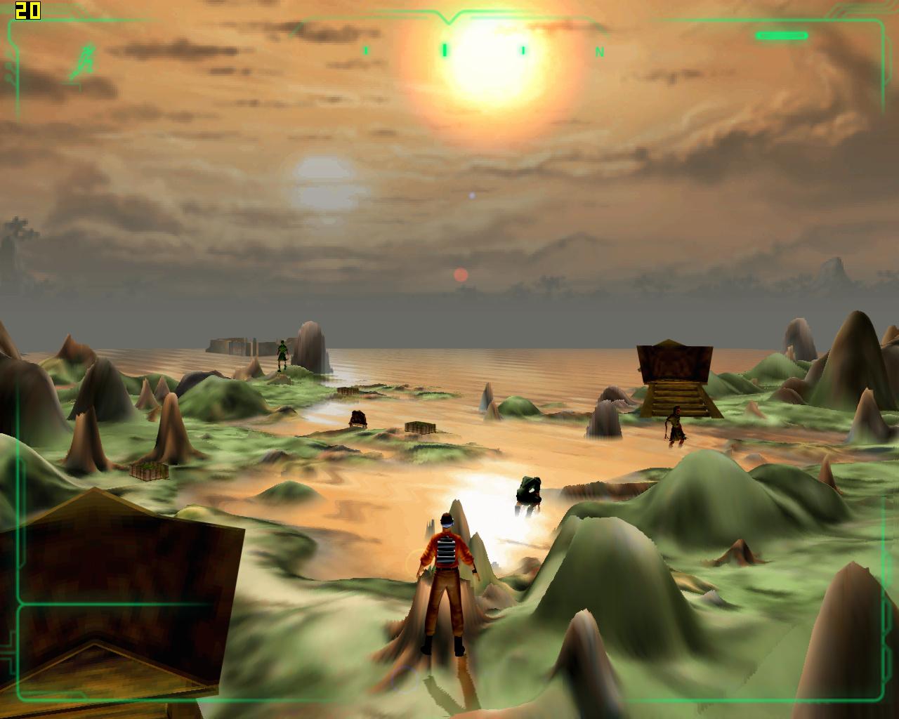[21/11/2011] Outcast: Das 12 Jahre alte Voxel-Wunder trifft auf die Gegenwart - Pixelshader, Tessellation und detaillierte Schatten schon 1999 (GOG.com-Version in 1.280x1.024 mit LOD-Tweak) (14)