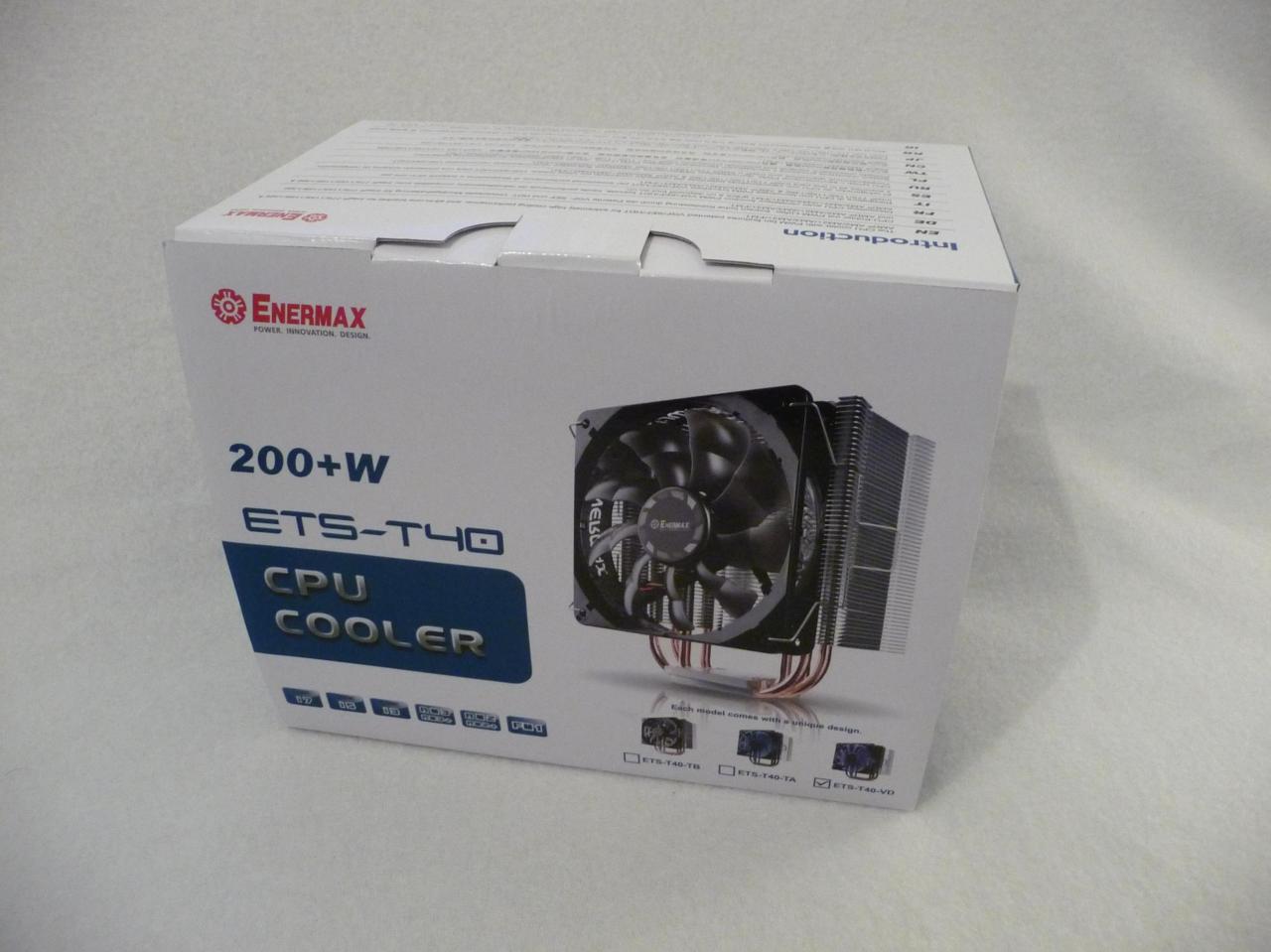 [27/11/2011] CPU-Kühler: Enermax ETS-T40-VD im PCGHX-Check - Was leistet die Lichterstrippe? (2)