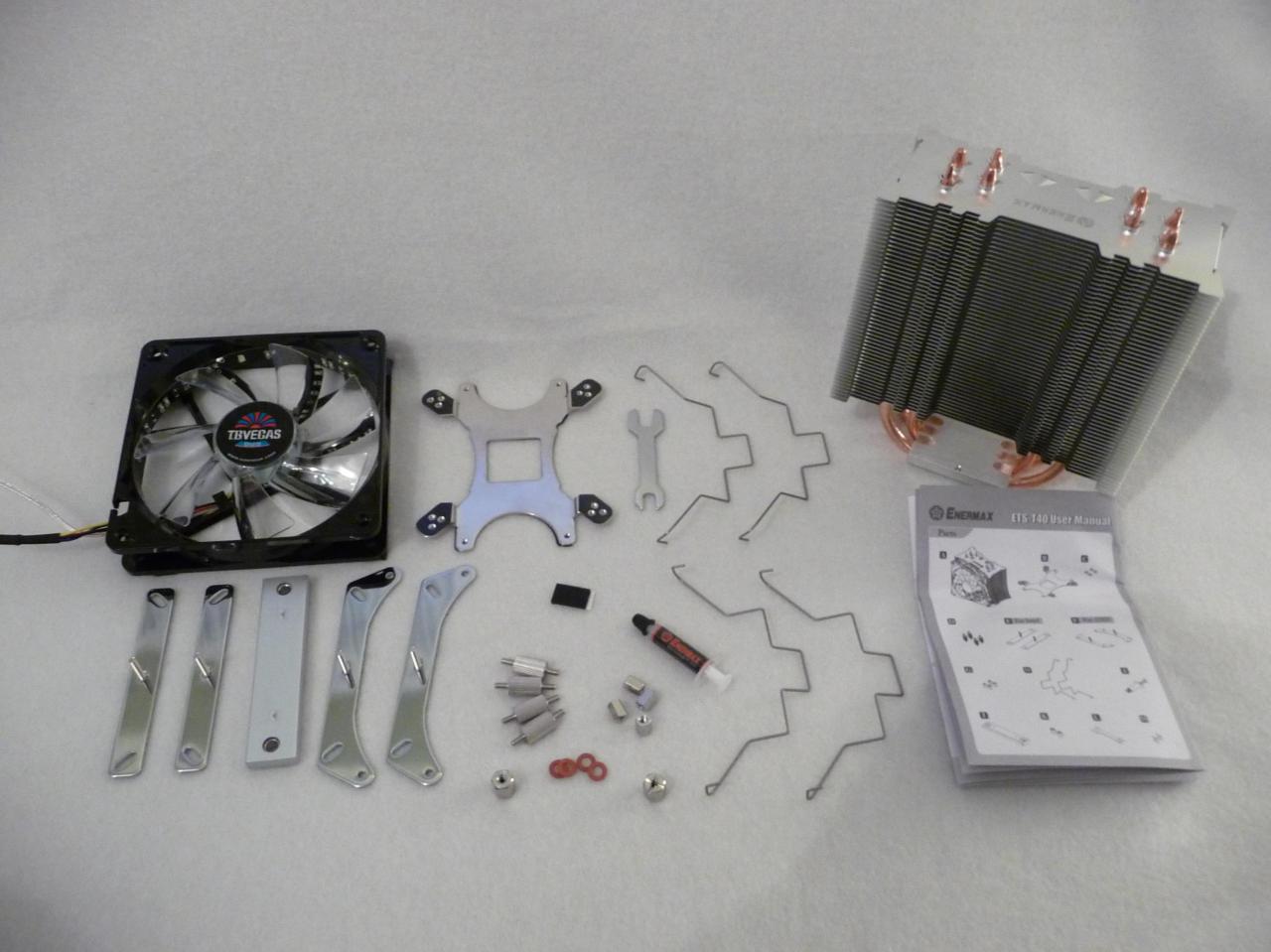 [27/11/2011] CPU-Kühler: Enermax ETS-T40-VD im PCGHX-Check - Was leistet die Lichterstrippe? (3)