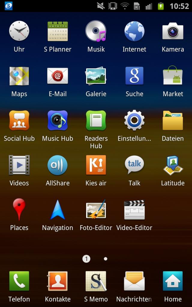 [25/11/2011] Die Übersicht der installierten Apps Teil 1