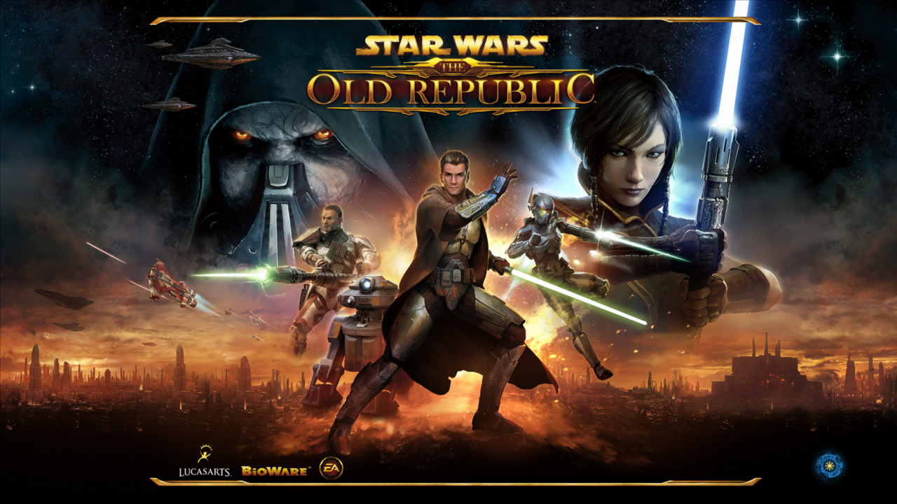 [22/11/2011] Star Wars The old Republic in Full HD, x16 AF, x8 AA, max. Details, 100 Prozent Downsampling auf 3.840 x 2.160 Pixel (1)
