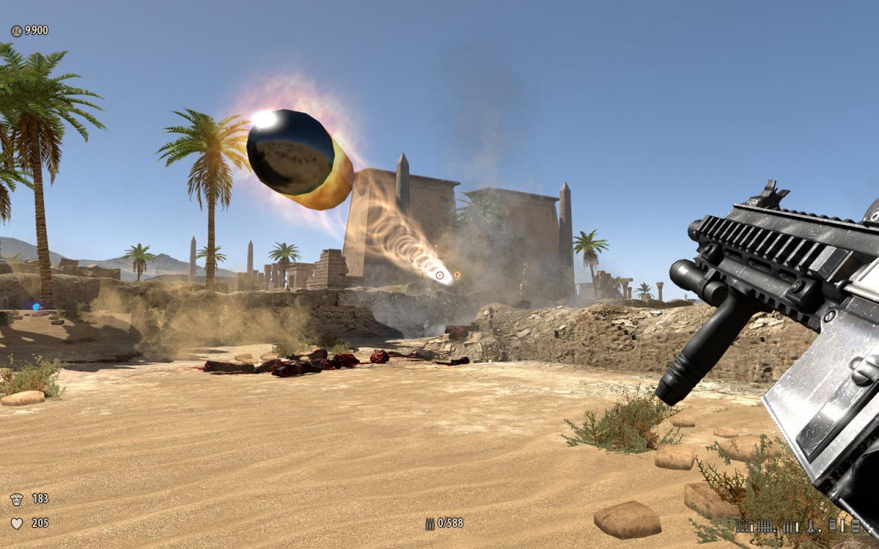 [30/11/2011] Serious Sam 3 BFE downsampled: DX9 maxed out dank Serious Engine 3.5 (28)