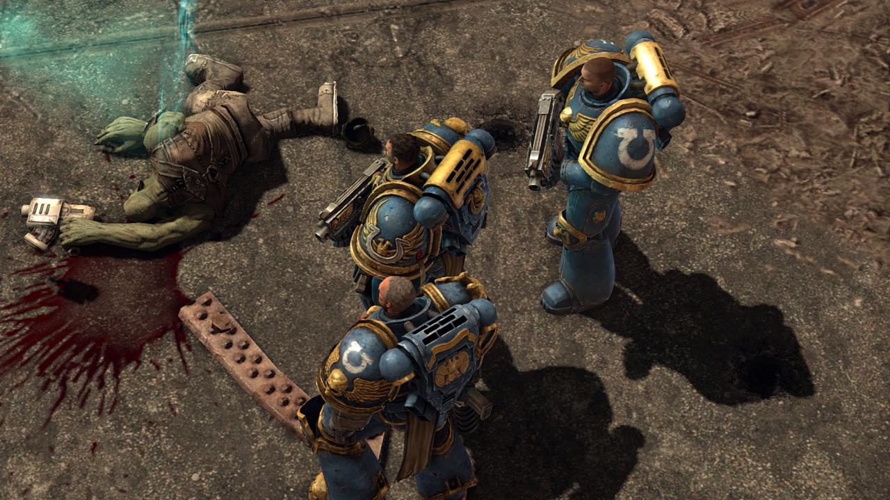 [25/11/2011] 2011: Warhammer 40k Space Marine (die Phoenix-Engine bietet offenbar nur flimmernde Schatten)