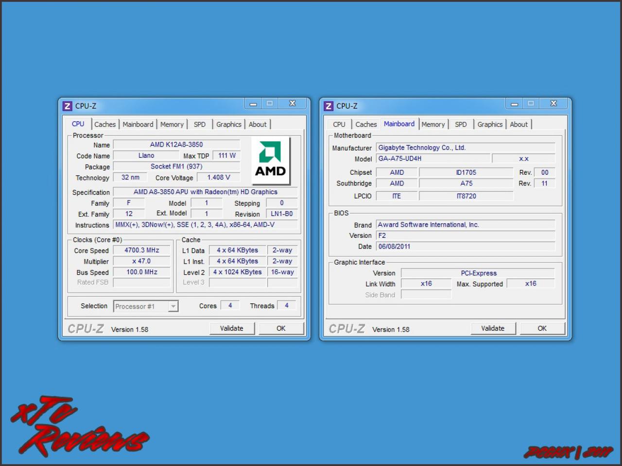 [04/11/2011] A8 3850 - AMDs Accelerated Processing Unit im PCGHX-Overclocking-Check. (3)