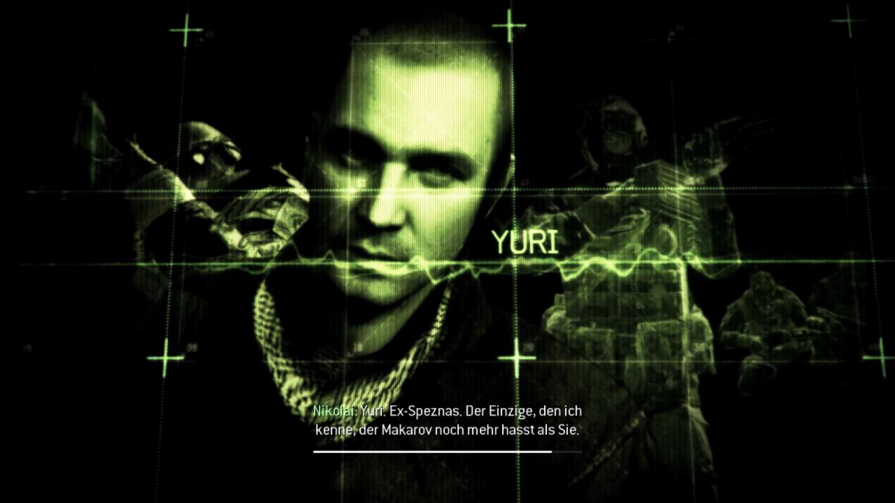 [09/11/2011] In der dritten Mission schlüpfen Sie in die Rolle von Yuri, einem neuen Mitglied der verstoßenen Taskforce 141.