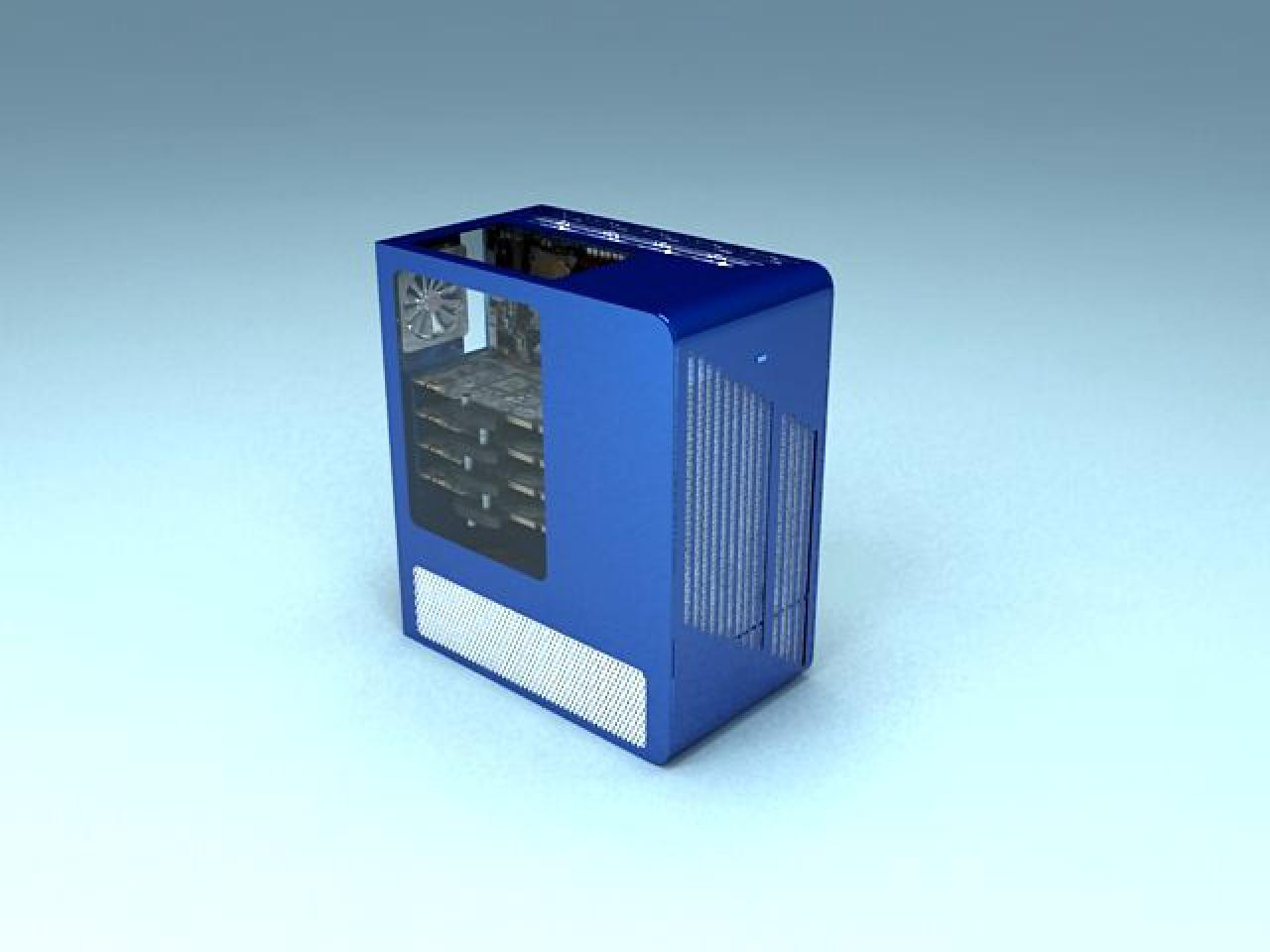 [25/11/2011] Casecon White Giant: Alu-Gehäuse nach Maß für einen Riesen-Radiator (5)