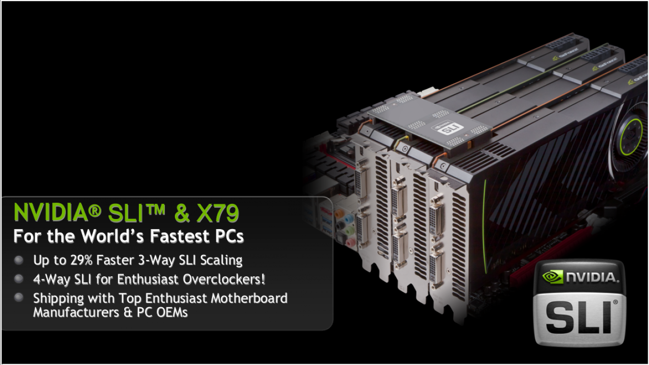 [14/11/2011] Nvidia stellt SLI für X79-Chipsatz vor (1)