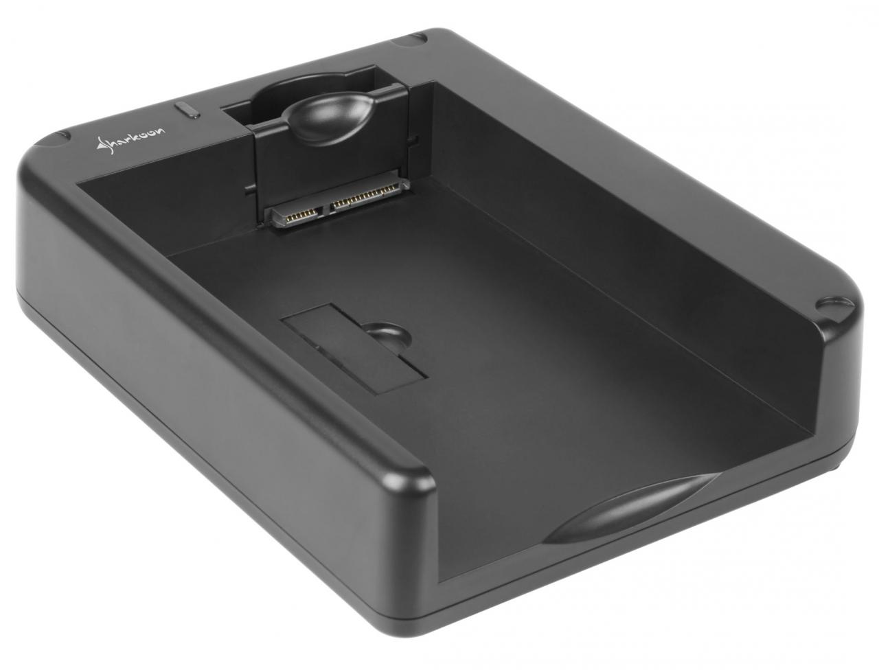 [03/11/2011] Sharkoon Sata Quickdeck Pro: Stapelbare Dockingstation für 2,5- und 3,5-Zoll-Sata-Festplatten (1)