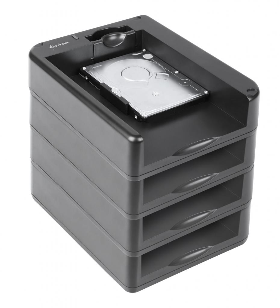 [03/11/2011] Sharkoon Sata Quickdeck Pro: Stapelbare Dockingstation für 2,5- und 3,5-Zoll-Sata-Festplatten (6)