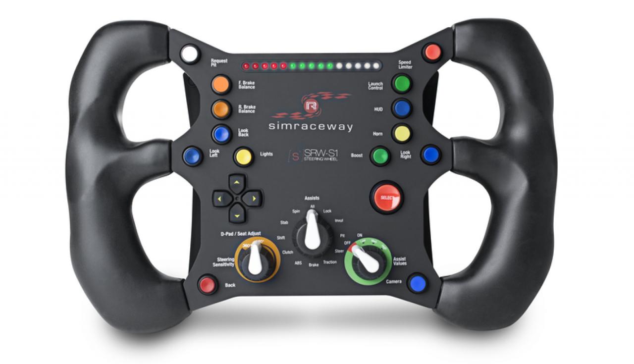 [18/11/2011] Simraceway SRW-S1 - Portables Gaming-Lenkrad ohne Pedale. (2)