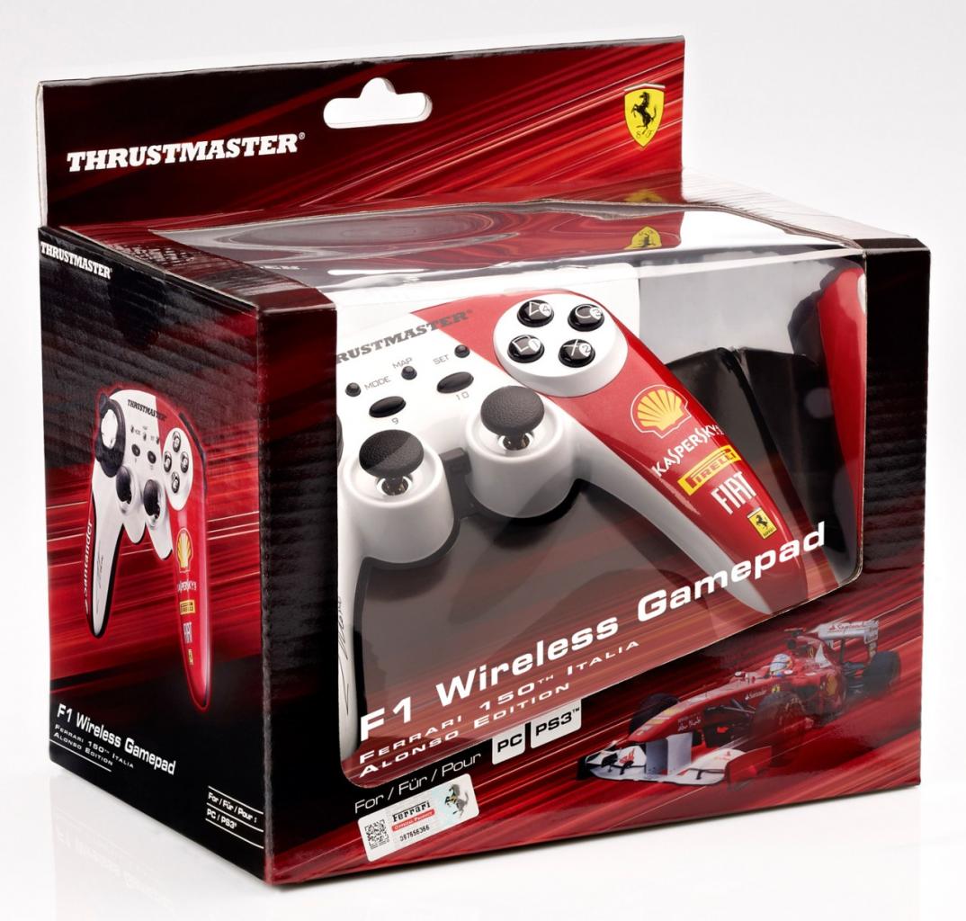 [04/11/2011] F1 Wireless Gamepad Ferrari 150° Italia Alonso Edition (1)