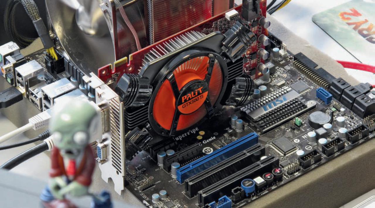 [21/12/2011] April: Die neue Geforce GTX 550 Ti eignet sich eher für Gelegenheitsspieler und ist zum Verkaufsstart mit 120 Euro noch zu teuer.