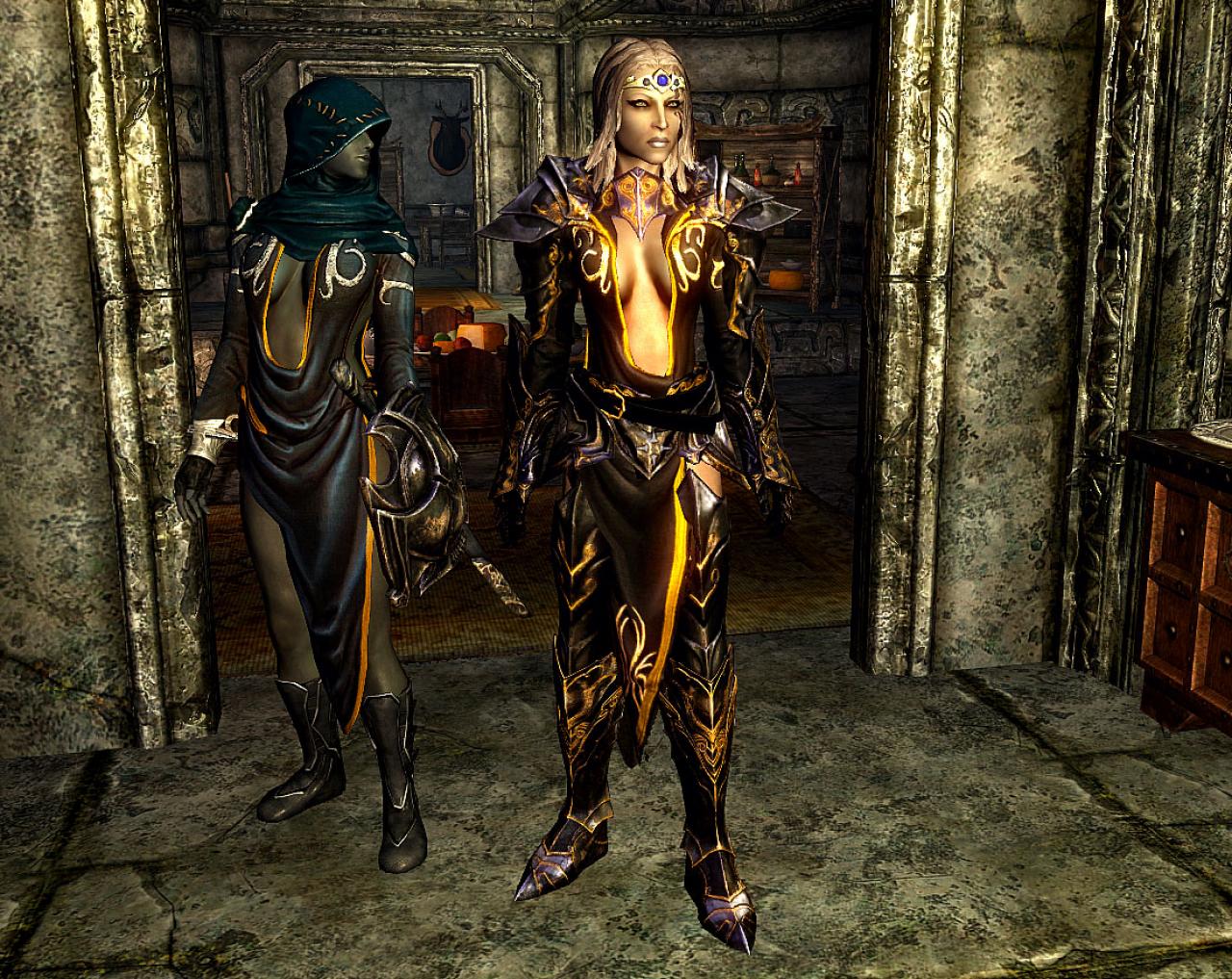 [09/12/2011] Skyrim Caliente Ebony by uglykidcid 