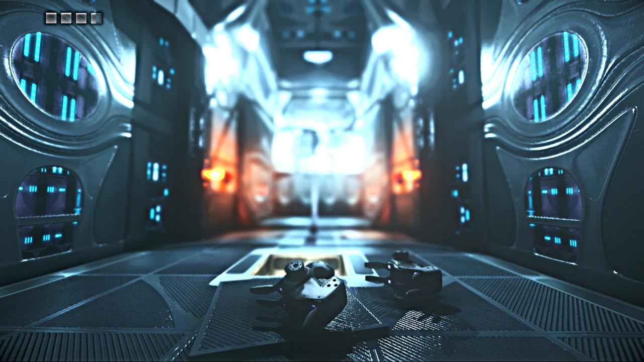[02/12/2011] 2004: Riddick muss von Butcher Bay fliehen - Licht und Schatten wirft der Titel par excellence (im Bild das Remake mit neuer Engine)