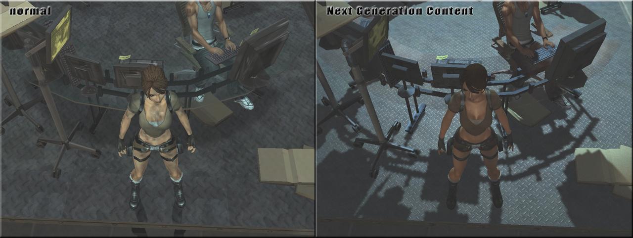 [16/12/2011] 2006: Tomb Raider Legend verwendet optional den sogenannten 