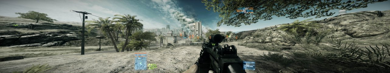 [22/12/2011] BF3 (Back to Karkand) 5760x1080,2 MSAA,Einstellung Hoch,Texturen Hoch,DX11 by T-Virus (1)