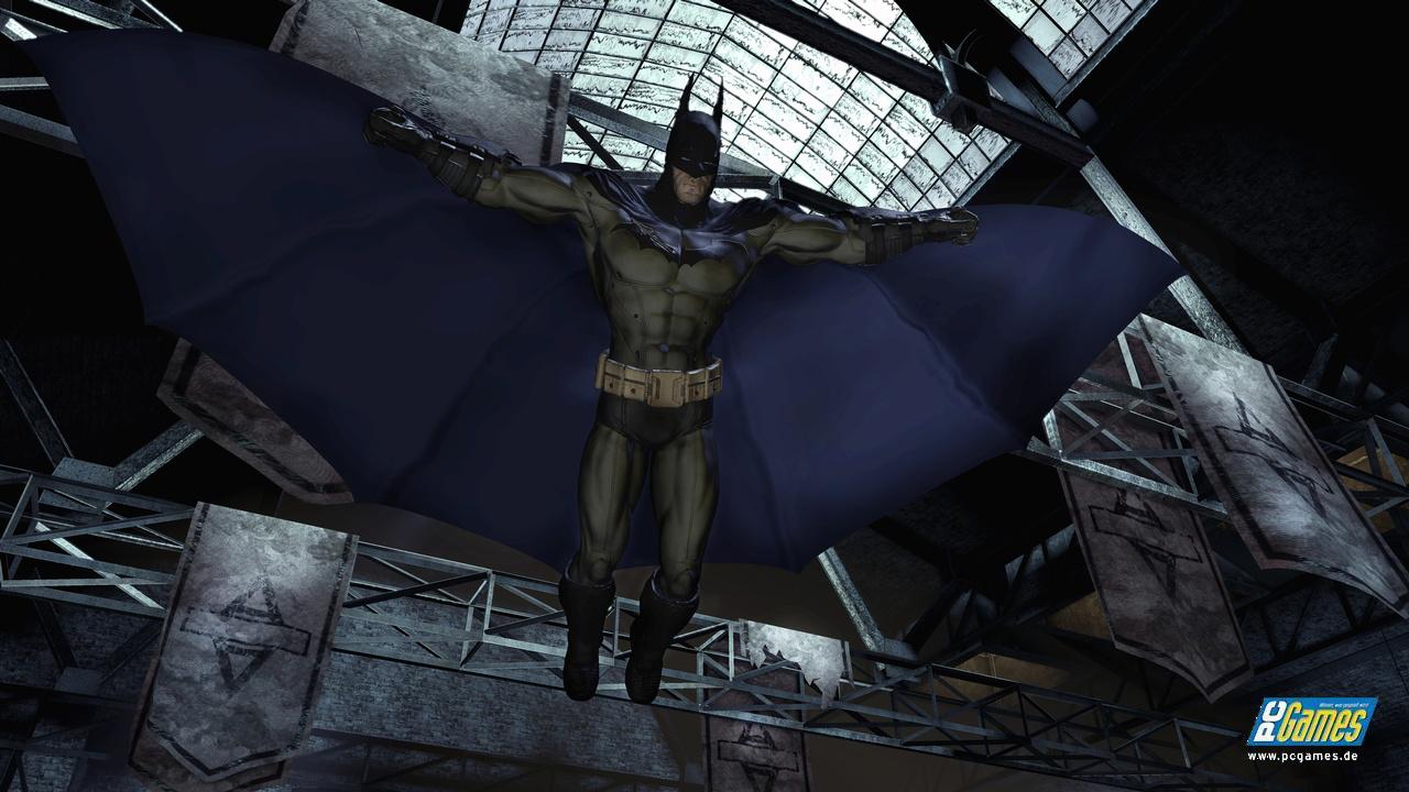 [05/12/2011] Batman Arkham Asylum: Sobald das Spiel eine vermeintliche Raubkopie entdeckt, verweigert der dunkle Ritter den Einsatz seines Gleitschirms. 