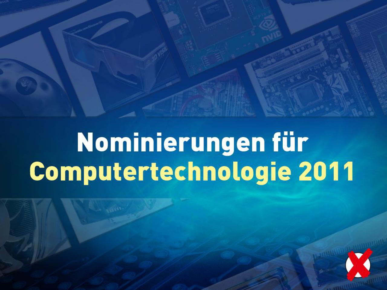 [23/12/2011] Computertechnologie des Jahres 2011: Die Nominierungen ... 