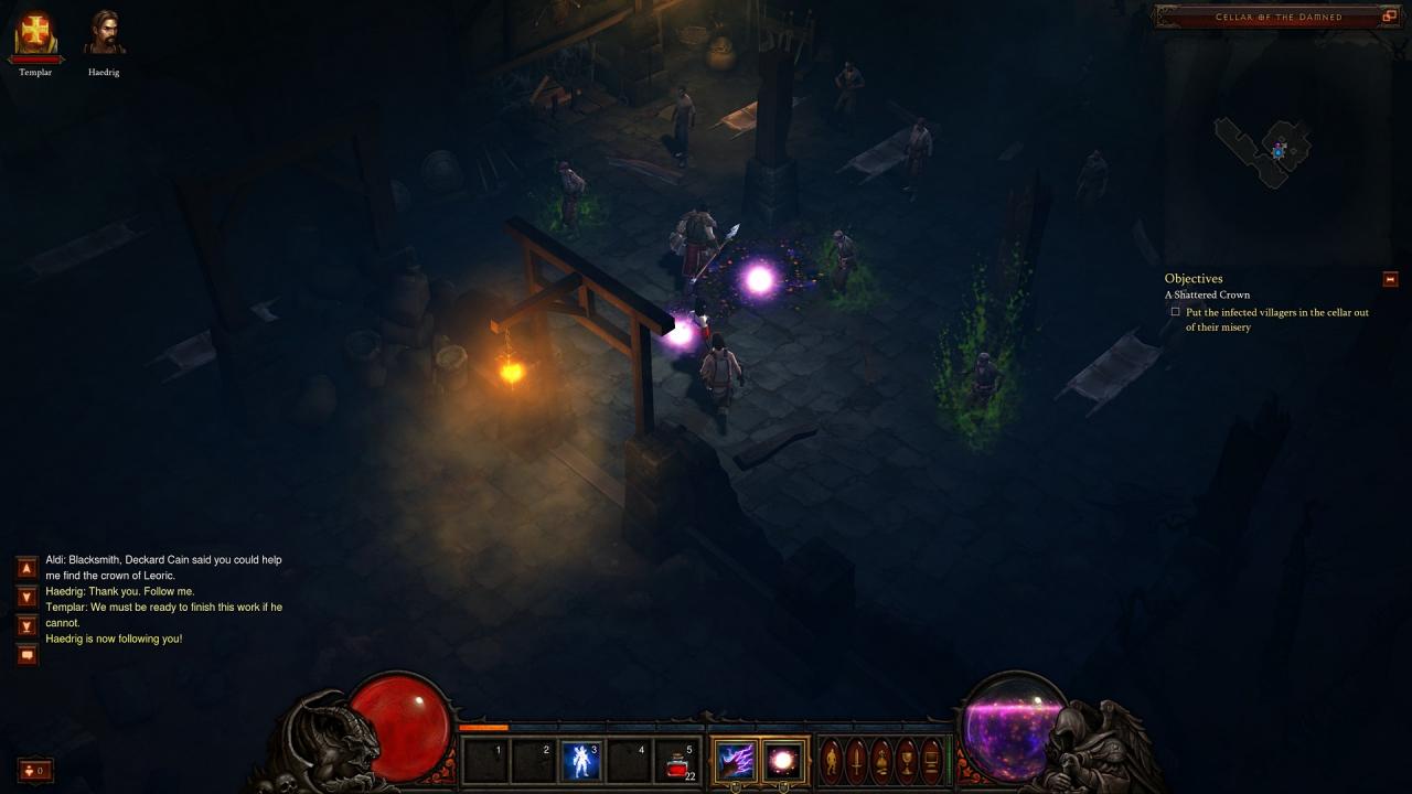 [14/12/2011] Eindrücke aus der Diablo-3-Beta mit 100 Prozent Downsampling auf 3.840 x 2.160 Pixel. (6)