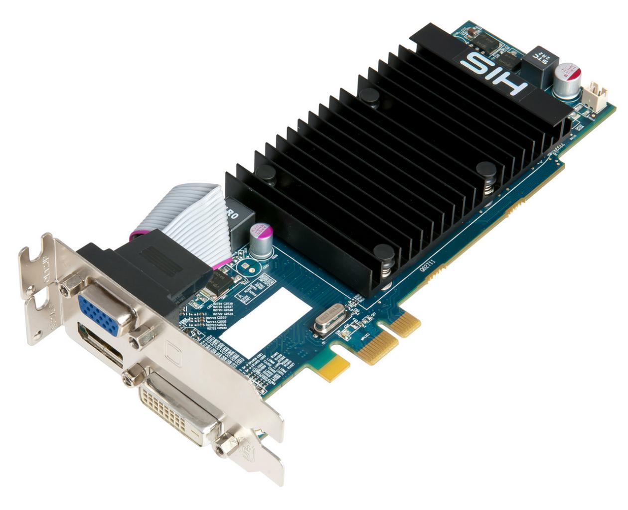 [15/12/2011] HIS Radeon HD 6450 mit 2 GiByte DDR3-Speicher und PCI-E-x1-Anschluss (5)