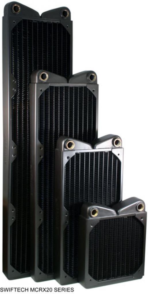 [09/12/2011] Neue Performance-Radiotoren und CPU-Wasserkühler von Swiftech . (1)