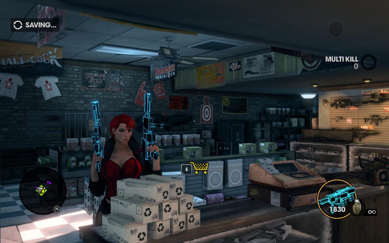 [03/12/2011] Saints Row The Third: Doppel-Cyberknarre FTW! Diese erhalten Sie erst später im Spiel - und Dual-Wielding gilt es erst zu lernen.