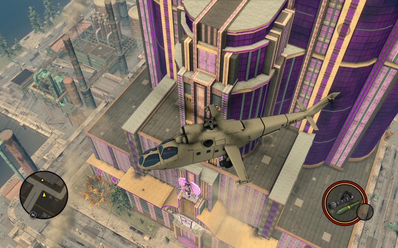 [03/12/2011] Saints Row The Third: Apropos: Wer zur Hölle kam auf die Idee, diese Farbe zum Standard zu erheben?!